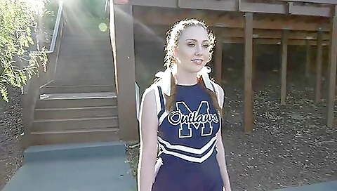 Masked slut and fucked by two