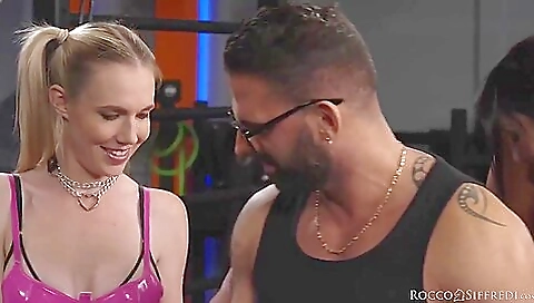 Shaved black amateur in parlor