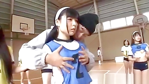 Hot asian milf gets fucked by a dildo